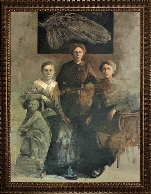 Obraz do salonu artysty Andrzej Boj-Wojtowicz pod tytułem Siostry