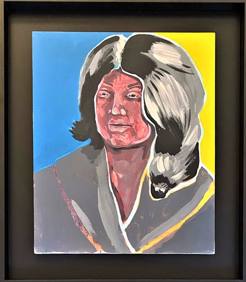 Obraz do salonu artysty Ryszard Woźniak pod tytułem Być dziewczyną prezydenta (Monika L)