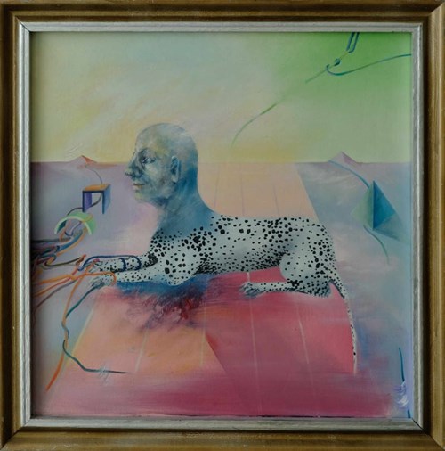 Obraz do salonu artysty Barbara Warzeńska pod tytułem Sfinks
