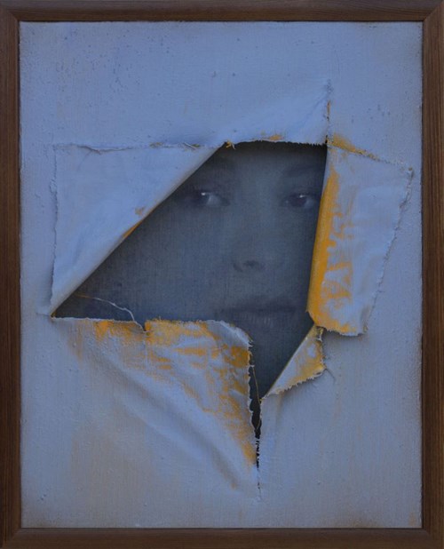 Obraz do salonu artysty Piotr Trusik pod tytułem Portret pamięciowy