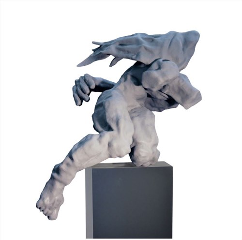 Rzeźba do salonu artysty Tomasz Koclęga pod tytułem Angelus Saucius