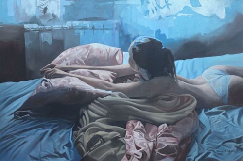 Obraz do salonu artysty Mateusz Dolatowski pod tytułem Lazy morning