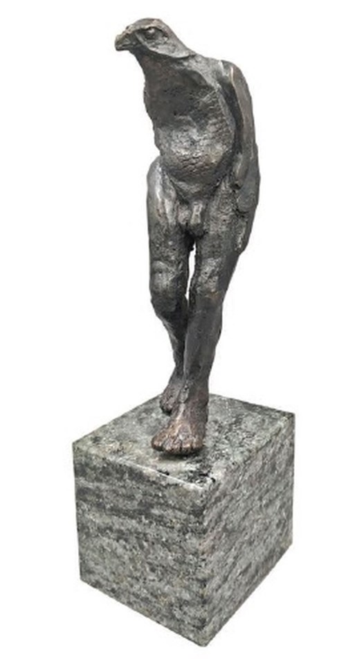 Rzeźba do salonu artysty Anna Sołtysik pod tytułem Horus