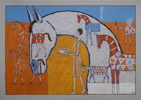 Obraz z cyklu "Podróż"