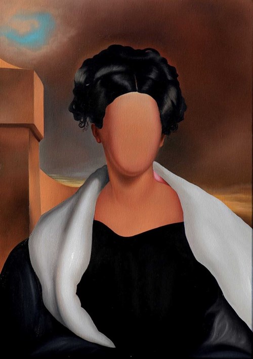 Obraz do salonu artysty Daria Zbień pod tytułem Mary wg Thomas Sully Portrait of Mary Ann Heide Norris