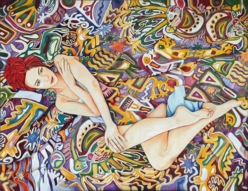 Obraz do salonu artysty Joanna Szumska pod tytułem Cozumel