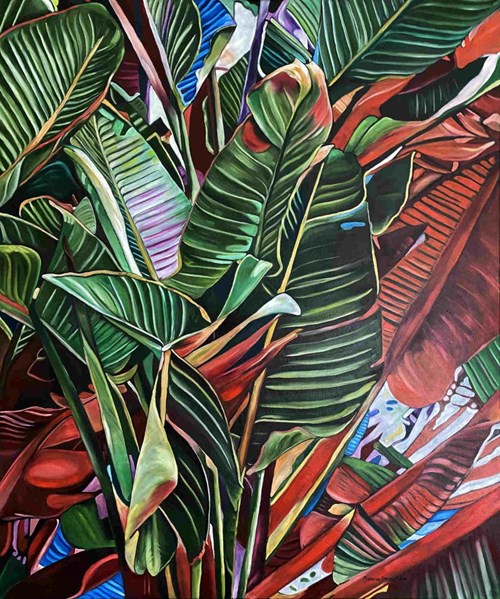 Obraz do salonu artysty Joanna Szumska pod tytułem Paraiso Verde