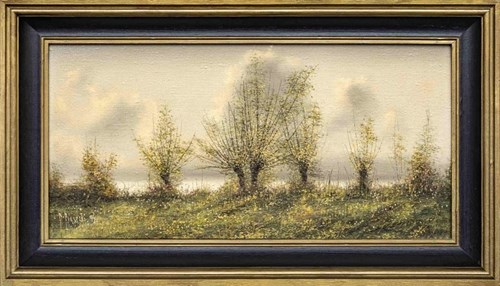 Obraz do salonu artysty Bohdan Piasecki pod tytułem Wiosna - pierwsze pąki