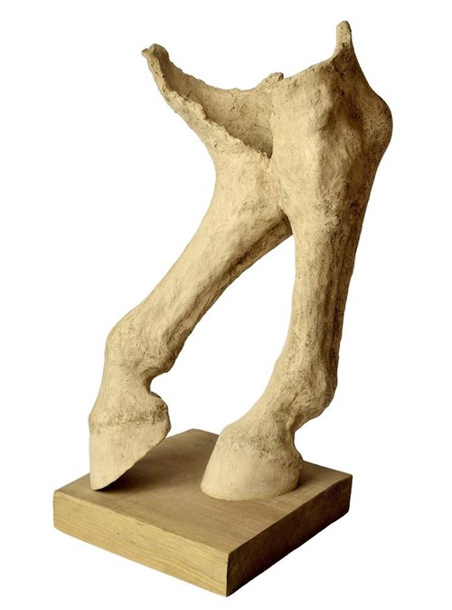 Rzeźba do salonu artysty Ewa Jaworska pod tytułem Nogi