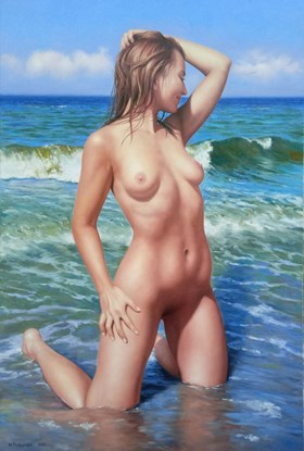 Nude in the Sea