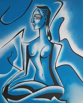 Blue Woman