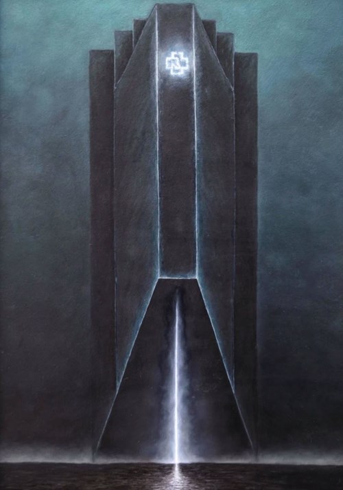 Living room painting by Jarosław Seifert titled BFT01