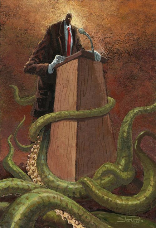 Obraz do salonu artysty Robert Konrad pod tytułem Octopus