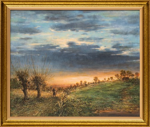 Living room painting by Maciej Lachur titled The Prodigal Son