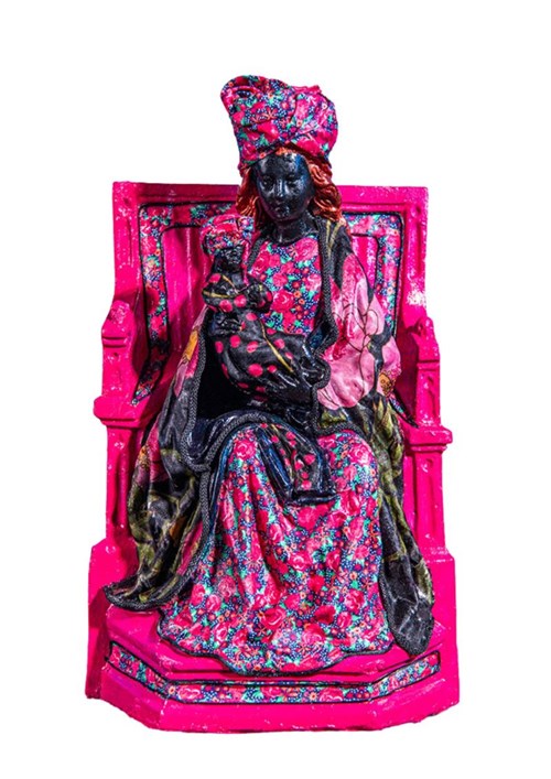 Living room sculpture by Weronika Leczkowska titled Maria Sedensa