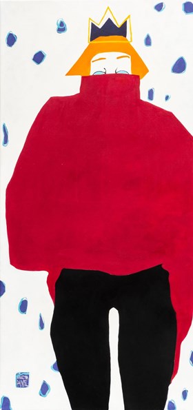 In a Crimson Sweater