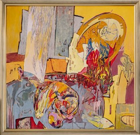 Untitled (Abstraction in Yellows)