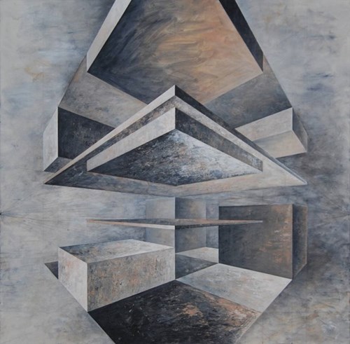 Obraz do salonu artysty Iwona Gabryś pod tytułem Kompozycja nr 9