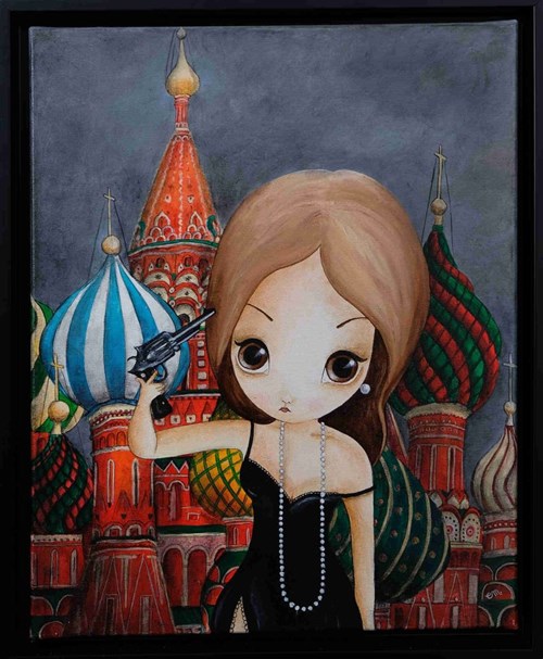 Obraz do salonu artysty Estera Parysz-Mroczkowska pod tytułem Moskwa
