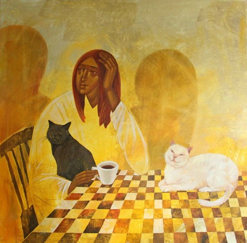 Obraz do salonu artysty Sylwia Perczak pod tytułem Nieznośna lekkość bytu