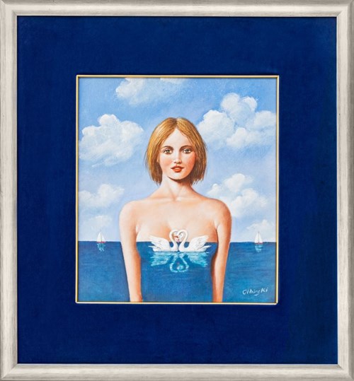 Obraz do salonu artysty Rafał Olbiński pod tytułem Lato (Summer time)