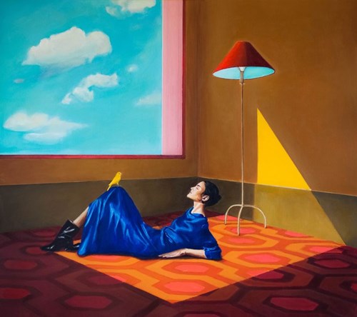 Living room painting by Sławomir Setlak titled Sunny Day