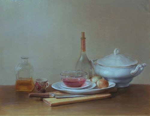 Obraz do salonu artysty Wiesław Nowakowski pod tytułem Martwa natura z wazą