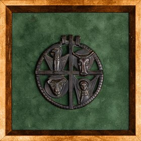 Medal with Symbols of the Evangelists, 20th c.