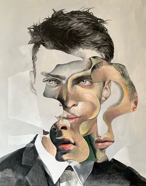 Obraz do salonu artysty Łukasz Biliński pod tytułem Open Yourself