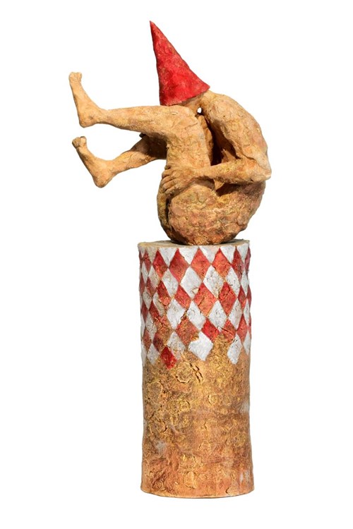 Living room sculpture by Arek Szwed titled Show