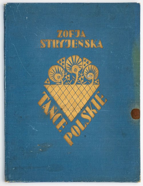 Grafika do salonu artysty Zofia Stryjeńska pod tytułem Tańce Polskie - teka z 11 rotograwiurami, Kraków 1929