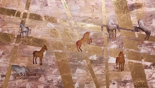 Obraz do salonu artysty Mariola Świgulska pod tytułem Który złoty szlak wybrać
