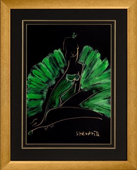 Ballerina in Greens