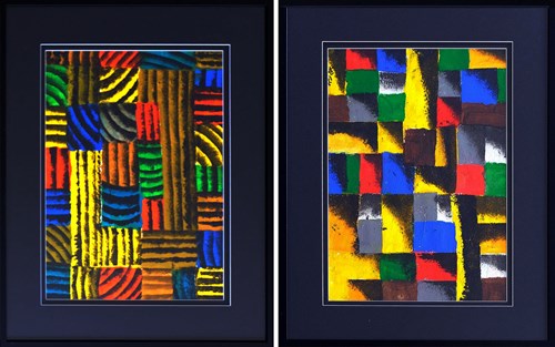 Obraz do salonu artysty Piotr Młodożeniec pod tytułem Abstrakcje geometryczne