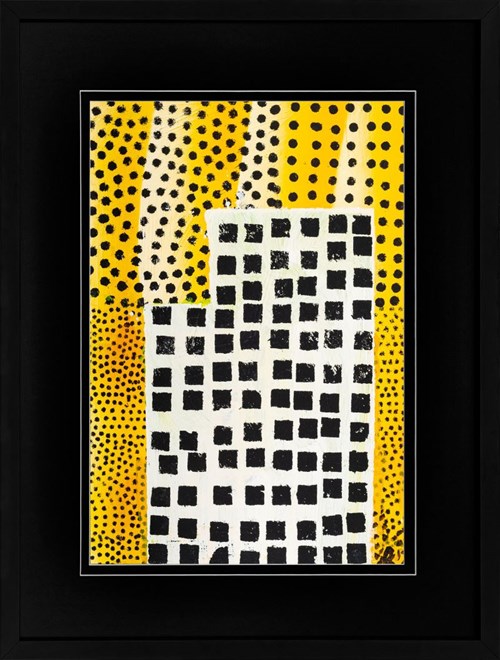 Living room painting by Piotr Młodożeniec titled Abstract composition