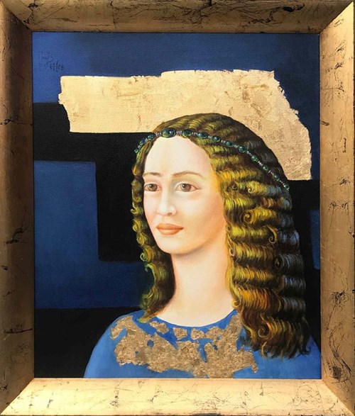 Obraz do salonu artysty Iwo Birkenmajer pod tytułem Nieznany portret z renesansu