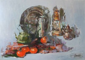 Still Life with Tangerines