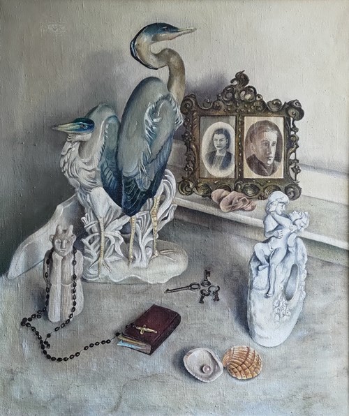 Obraz do salonu artysty Maria Kucia-Albin pod tytułem Para