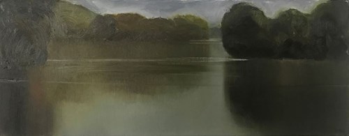 Obraz do salonu artysty Stanisław Baj pod tytułem Lato, rzeka Bug