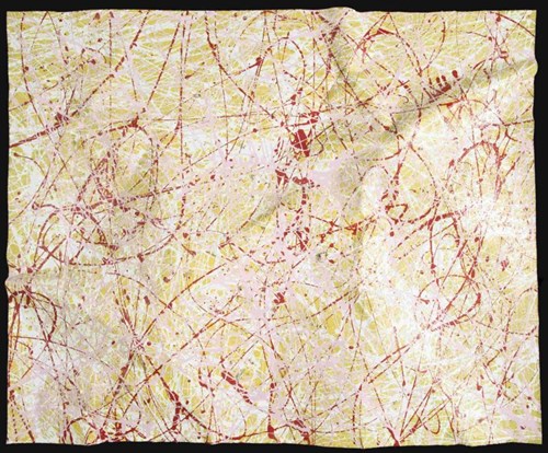 Obraz do salonu artysty Robert Jaworski pod tytułem Plemię. Zapis topograficzny XV