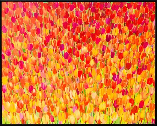 Obraz do salonu artysty Beata Murawska pod tytułem Tulipany