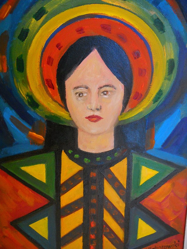 Obraz do salonu artysty Antoni Zaborowski pod tytułem Tancerka II