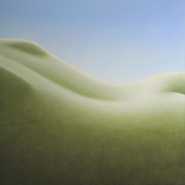 Living room painting by Waldemar Kaliczak titled Landscape