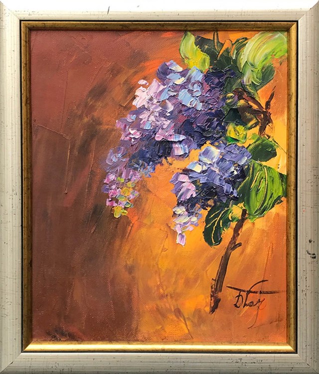 Obraz do salonu artysty DOROTA ŁAZ pod tytułem Kwiaty