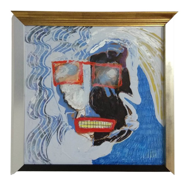 Obraz do salonu artysty Andrzej S. Grabowski pod tytułem Uśmiech Gioconda