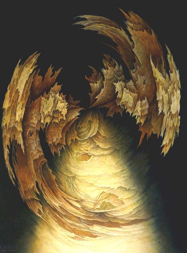 Obraz do salonu artysty Antoni Kowalski pod tytułem Drzewo żywota -continuum III 