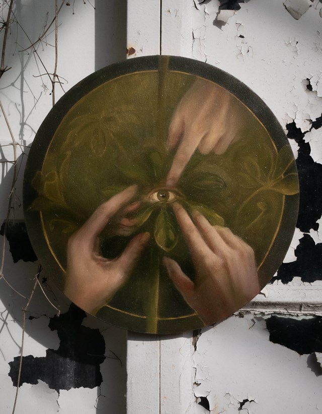 Obraz do salonu artysty Daria Góźdź pod tytułem Natura człowieka