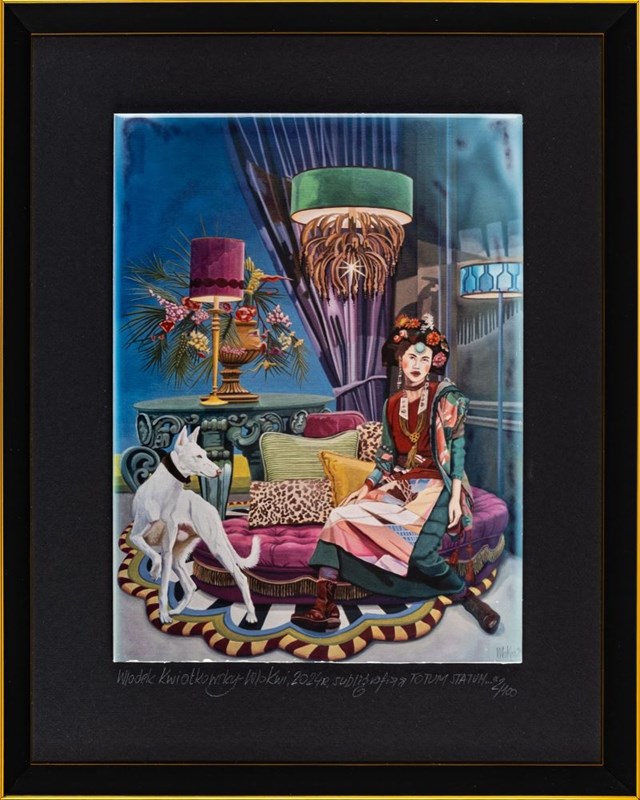 Grafika do salonu artysty Włodzimierz Kwiatkowski pod tytułem Subligrafia - Cały stan posiadania 2/100