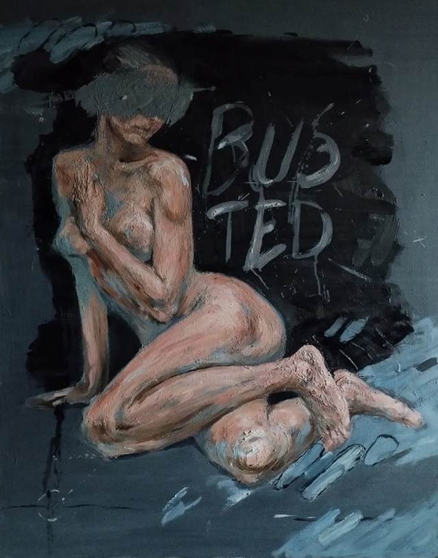 Obraz do salonu artysty Monika Noga pod tytułem Busted