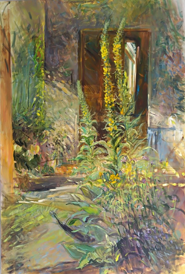 Obraz do salonu artysty Dorota Goleniewska-Szelągowska pod tytułem Wejście do domu